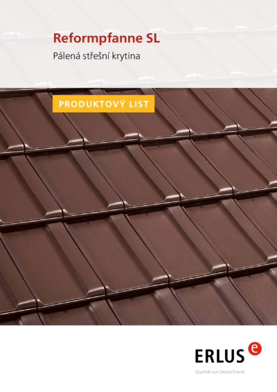 Produktový list Erlus Reformpfanne SL